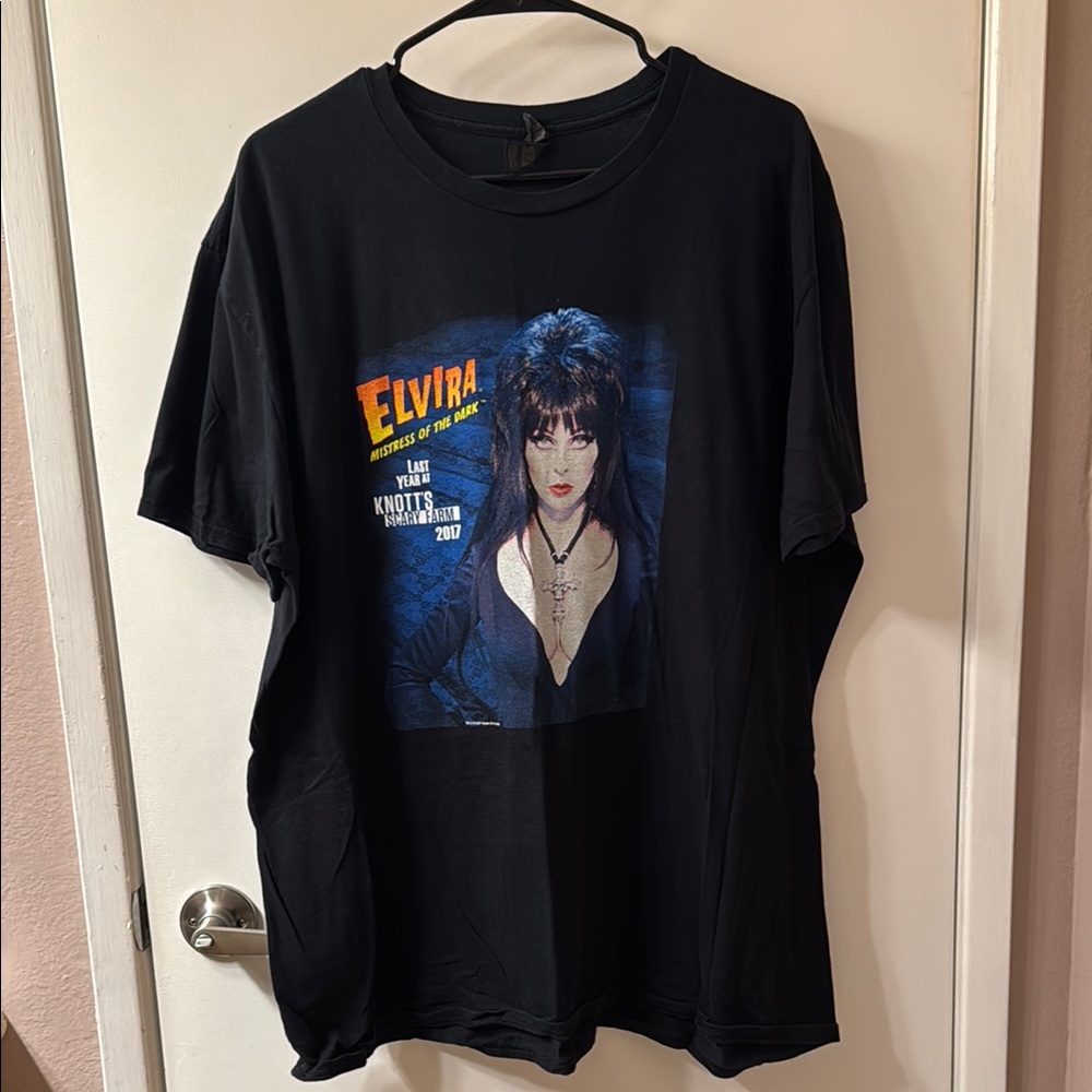 Elvira Black Graphic Tee